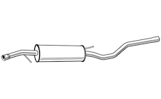 Střední tlumič výfuku WALKER 22087