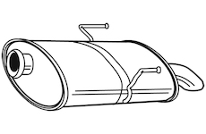 Zadní tlumič výfuku WALKER 22097