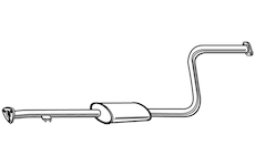 Střední tlumič výfuku WALKER 22144
