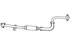 Střední tlumič výfuku WALKER 22168