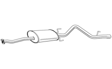 Zadní tlumič výfuku WALKER 22180