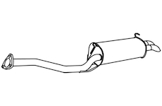 Zadní tlumič výfuku WALKER 22223