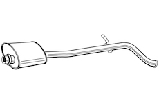 Střední tlumič výfuku WALKER 22226