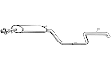 Zadní tlumič výfuku WALKER 22231