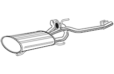 Zadní tlumič výfuku WALKER 22251
