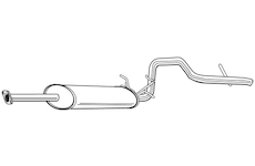 Zadní tlumič výfuku WALKER 22271