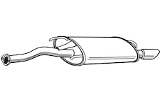 Zadní tlumič výfuku WALKER 22295