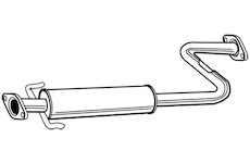 Střední tlumič výfuku WALKER 22325