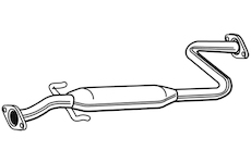 Střední tlumič výfuku WALKER 22329