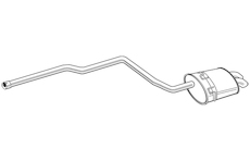 Zadní tlumič výfuku WALKER 22343