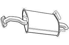 Zadní tlumič výfuku WALKER 22392