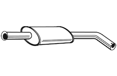 Střední tlumič výfuku WALKER 22446