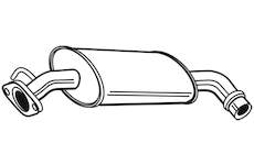 Predni tlumic vyfuku WALKER 22515