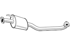 Střední tlumič výfuku WALKER 22540