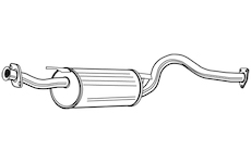 Zadní tlumič výfuku WALKER 22552