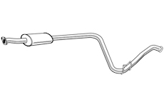 Střední tlumič výfuku WALKER 22574