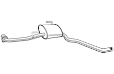 Střední tlumič výfuku WALKER 22575