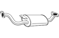 Střední tlumič výfuku WALKER 22586