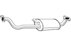 Střední tlumič výfuku WALKER 22588