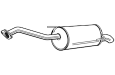 Zadní tlumič výfuku WALKER 22624