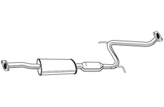 Střední tlumič výfuku WALKER 22638