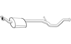 Střední tlumič výfuku WALKER 22644