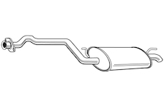 Zadní tlumič výfuku WALKER 22666