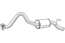 Zadní tlumič výfuku WALKER 22672