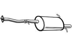 Zadní tlumič výfuku WALKER 22710