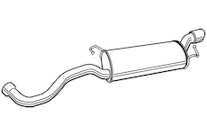 Zadní tlumič výfuku WALKER 22720
