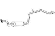 Střední tlumič výfuku WALKER 22736