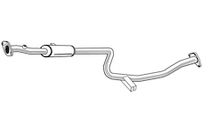 Střední tlumič výfuku WALKER 22745