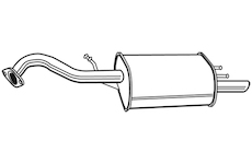 Zadní tlumič výfuku WALKER 22767