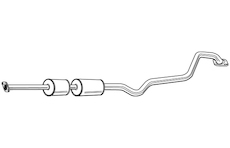 Střední tlumič výfuku WALKER 22783