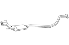 Střední tlumič výfuku WALKER 22809