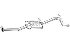Zadní tlumič výfuku WALKER 22814