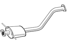 Střední tlumič výfuku WALKER 22830