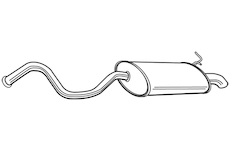 Zadní tlumič výfuku WALKER 22858