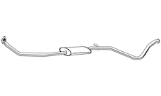 Predni tlumic vyfuku WALKER 22917