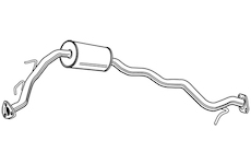 Střední tlumič výfuku WALKER 22920