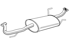 Střední tlumič výfuku WALKER 22921