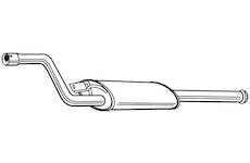 Střední tlumič výfuku WALKER 22927