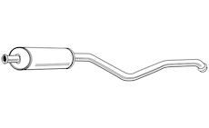 Střední tlumič výfuku WALKER 22937