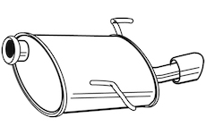 Zadní tlumič výfuku WALKER 22949