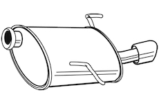 Zadní tlumič výfuku WALKER 22950