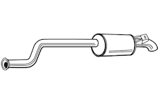 Zadní tlumič výfuku WALKER 22961