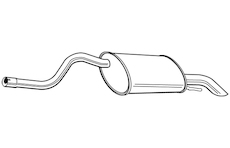 Zadní tlumič výfuku WALKER 22996