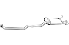 Zadní tlumič výfuku WALKER 23003