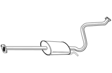 Střední tlumič výfuku WALKER 23043