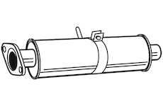 Predni tlumic vyfuku WALKER 23059
